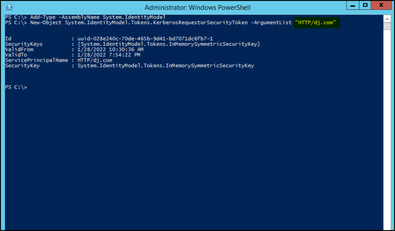 Kerb Auth Process