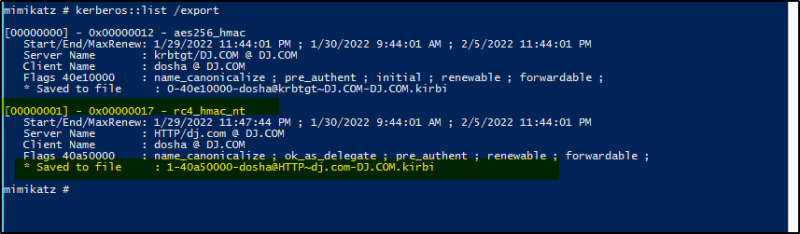 Kerb Auth Process