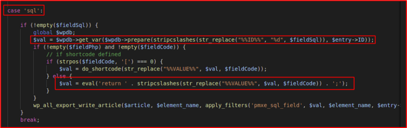 4. Code Snippet