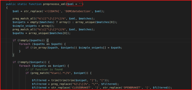 7. Code Snippet