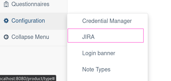 This image shows Jira configuration Setting