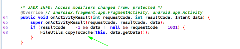 onactivityresult