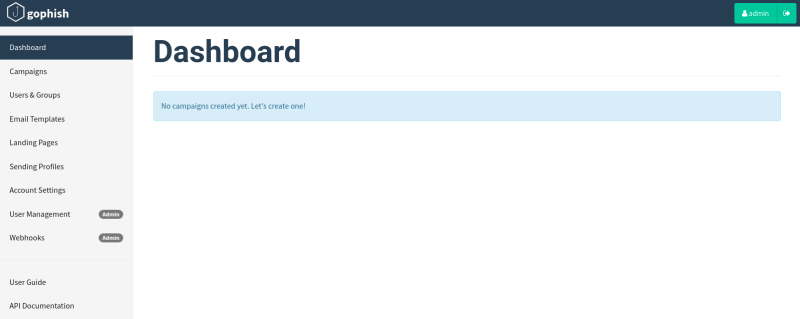 Gophish-Dashboard