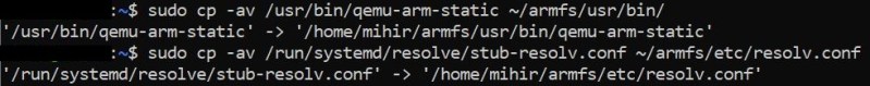 Copying Required Files