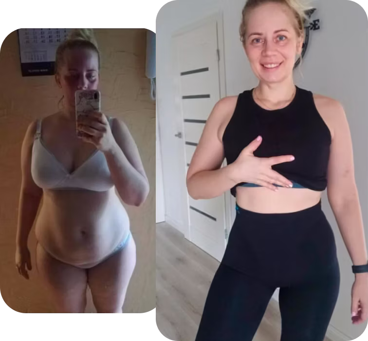Karolina – metamorfoza z BeDiet (zdjęcie przed i po)