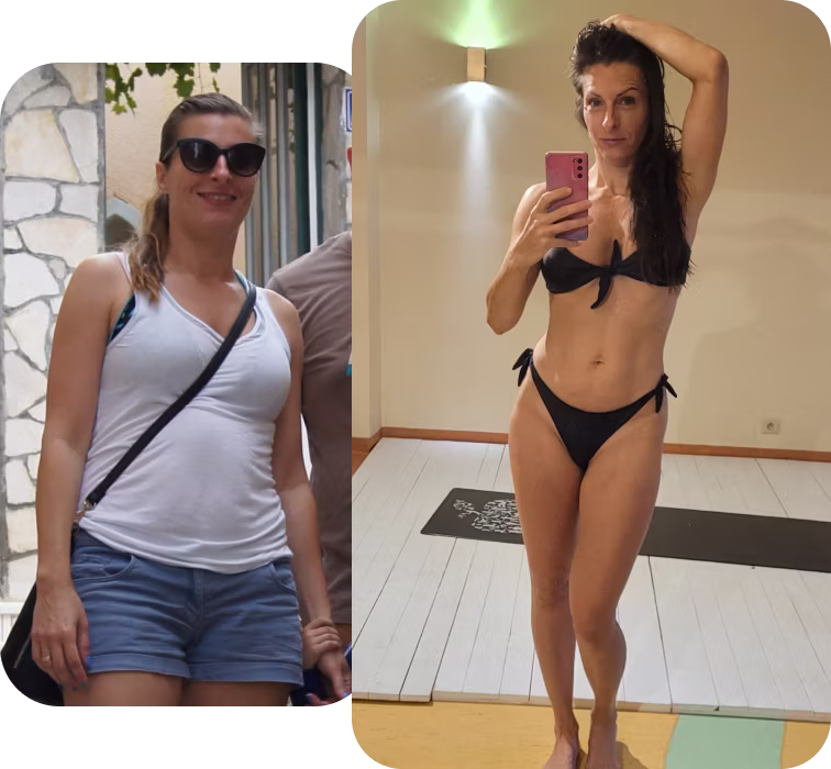 Alina – metamorfoza z BeDiet, 14 kg mniej (zdjęcie przed i po)