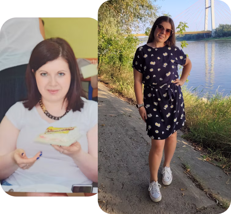 Angelika – metamorfoza z BeDiet (zdjęcie przed i po)