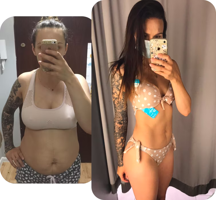 Kinga – metamorfoza z BeDiet (zdjęcie przed i po)