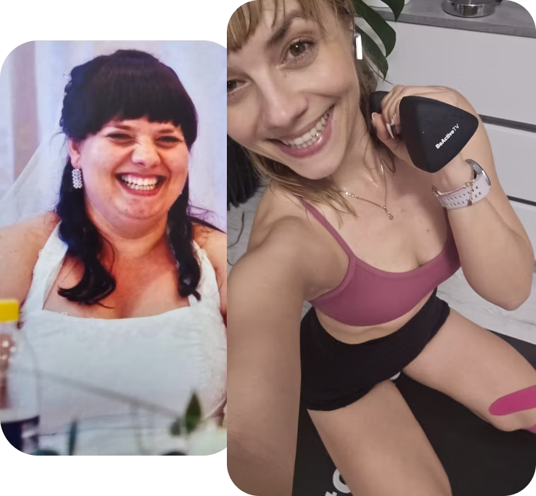 Małgorzata – metamorfoza z BeDiet (zdjęcie przed i po)