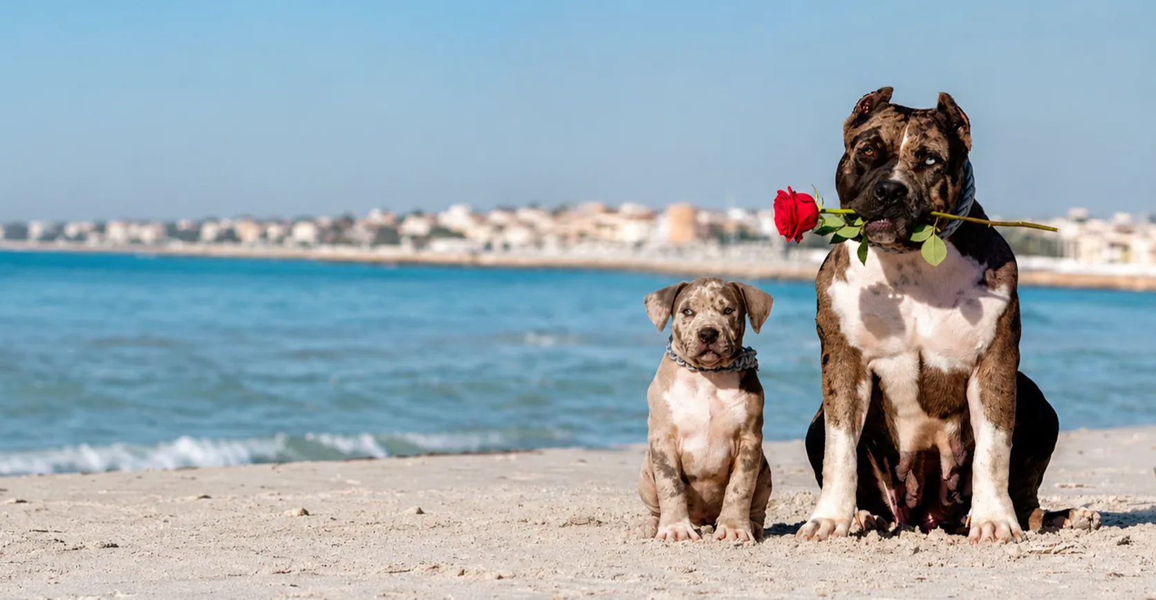 XXL American Bully Welpen von XXL Luxor Bullys auf Mallorca