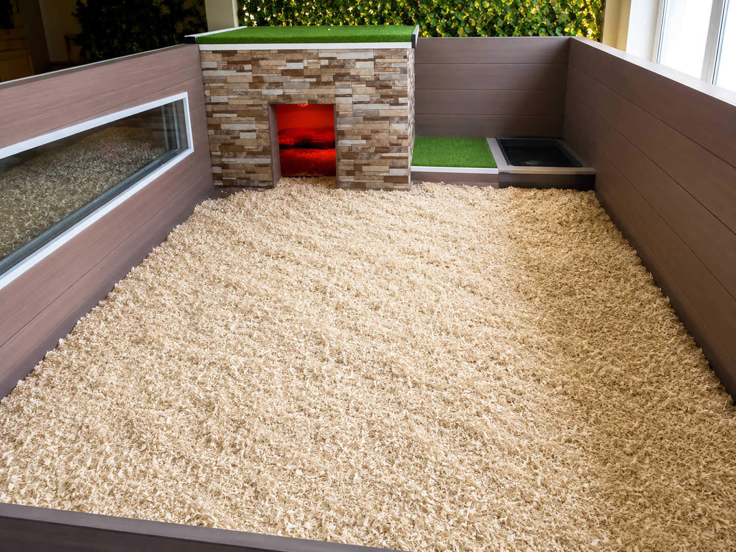 Puppy Area Starting at 4 Weeks