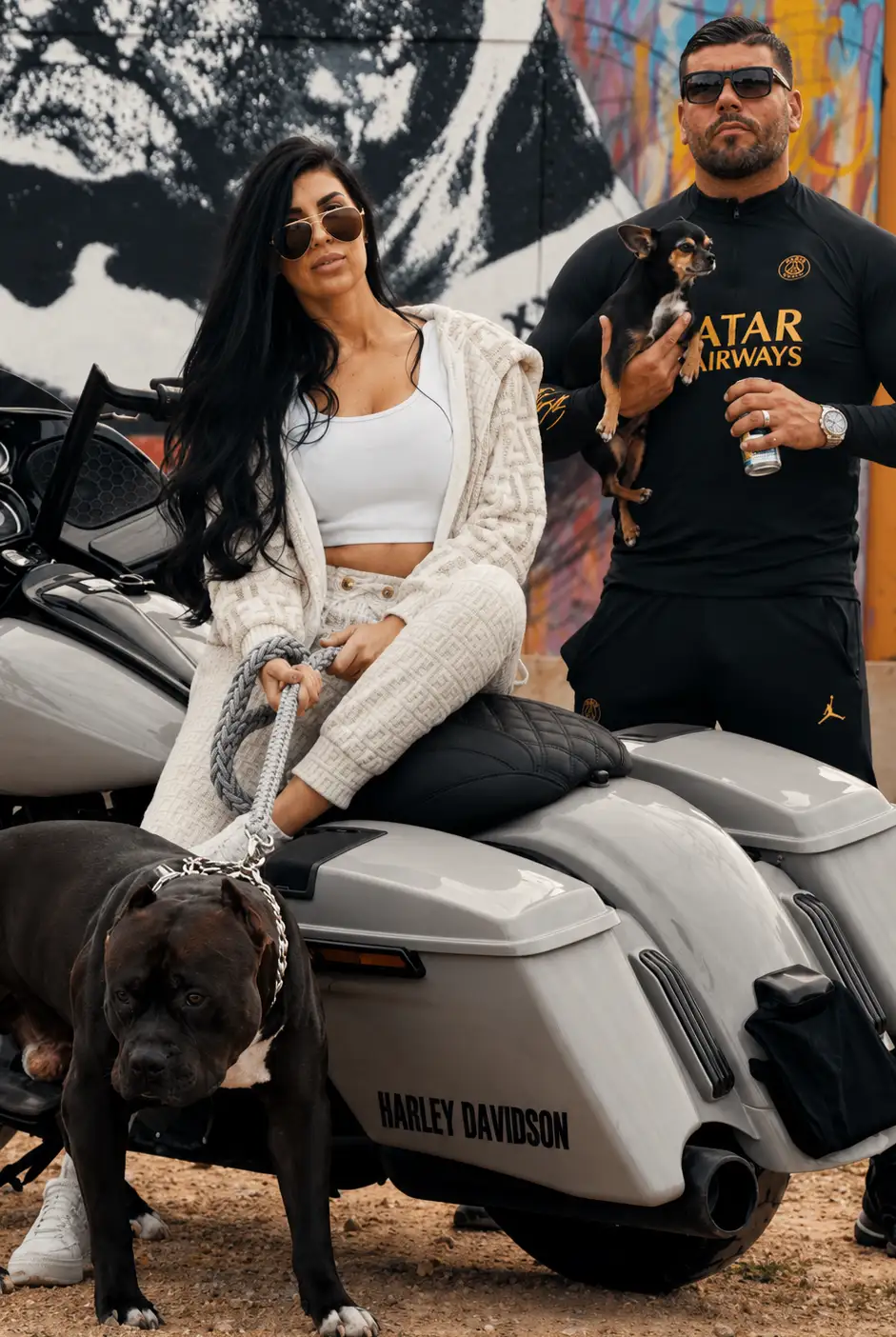 Sarah e Robin di XXL Luxor Bullys a Maiorca
