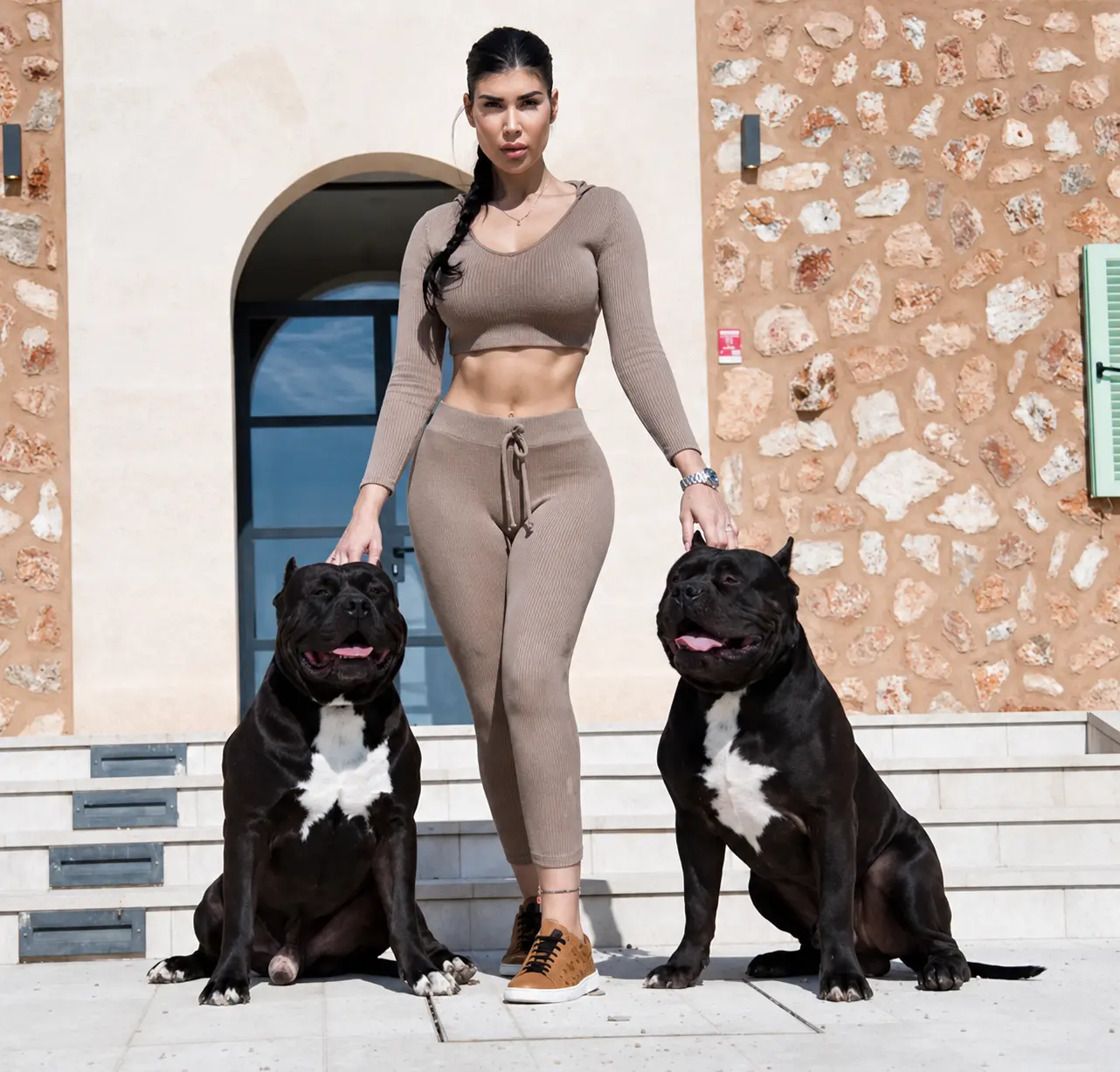 Cría de American Bully XXL en Mallorca, en Bullyparadies