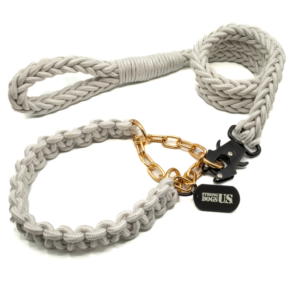 Power Leash Set Gold - Schwarz