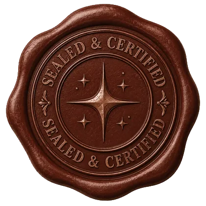 Sealed and certified