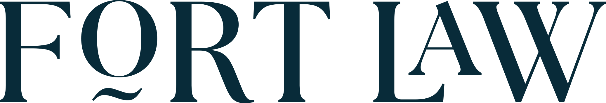 For Law Logo - Blue