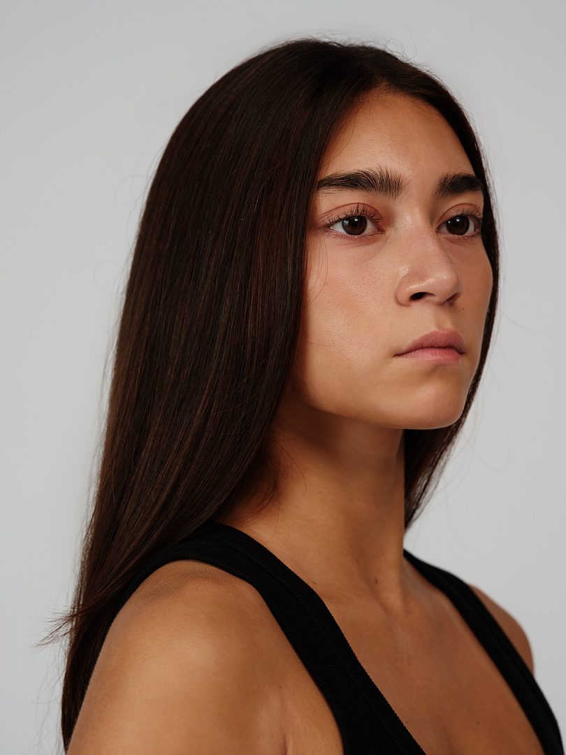 Headshot in profile