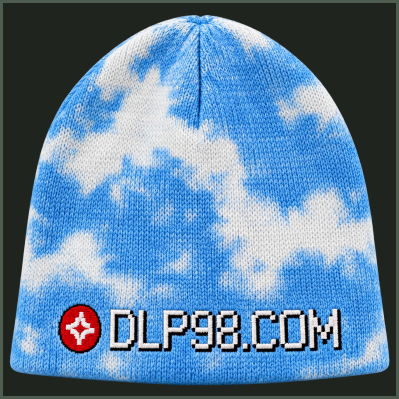 DLP98.COM cloud print beanie