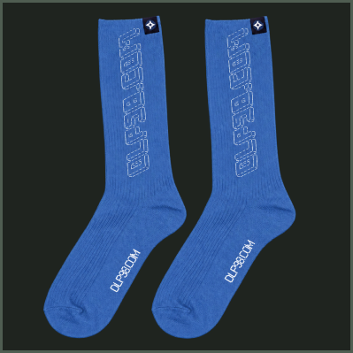 DLP98 blue socks