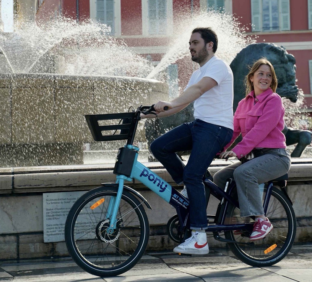 Location vélo deux places en libre-service à Nice