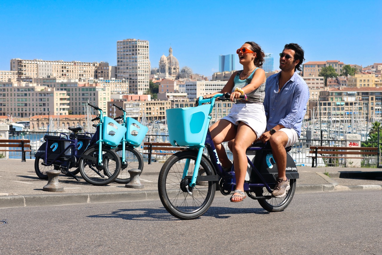 Location vélo deux places en libre-service à Marseille