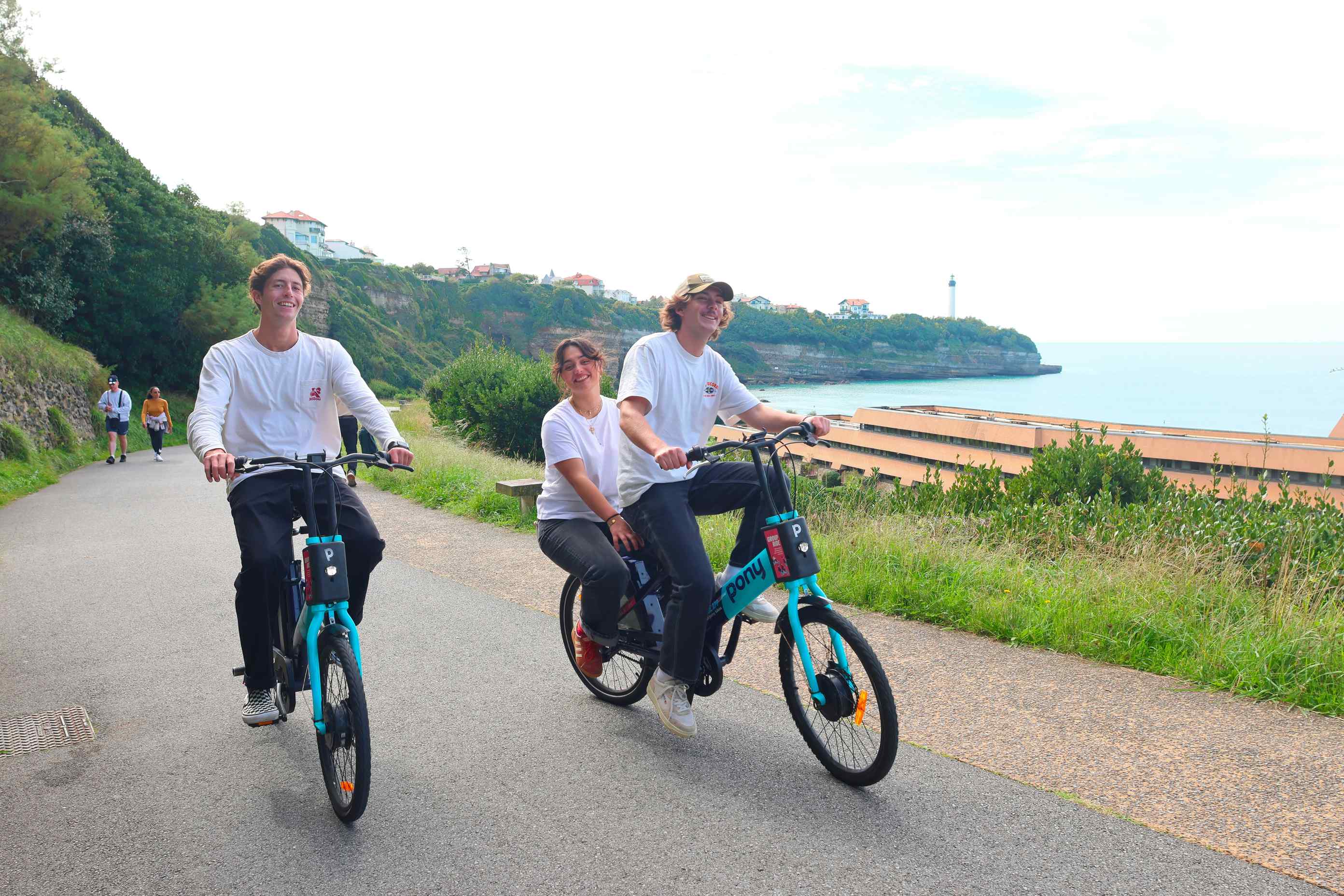 Location vélo deux places en libre-service à Biarritz, Anglet et Bayonne