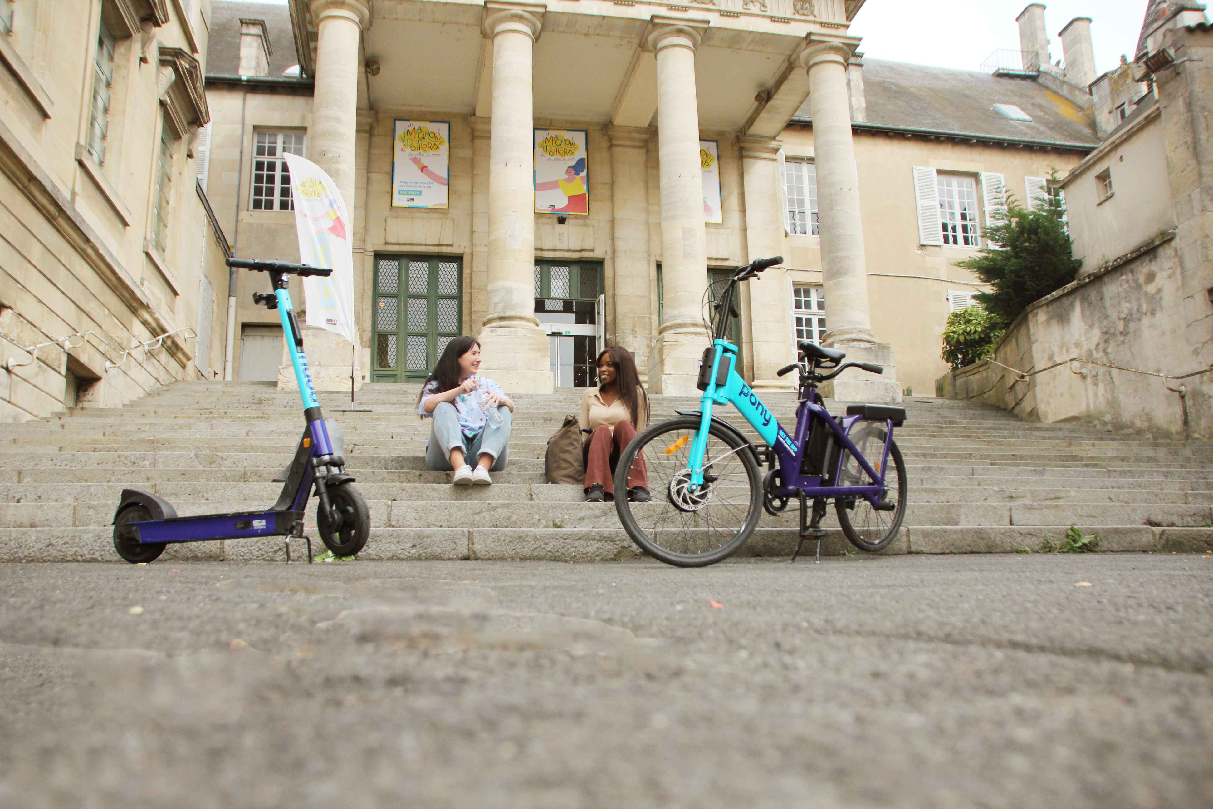 Location vélo deux places en libre-service à Poitiers