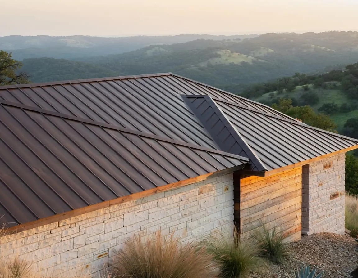 Hillside Metal Roof