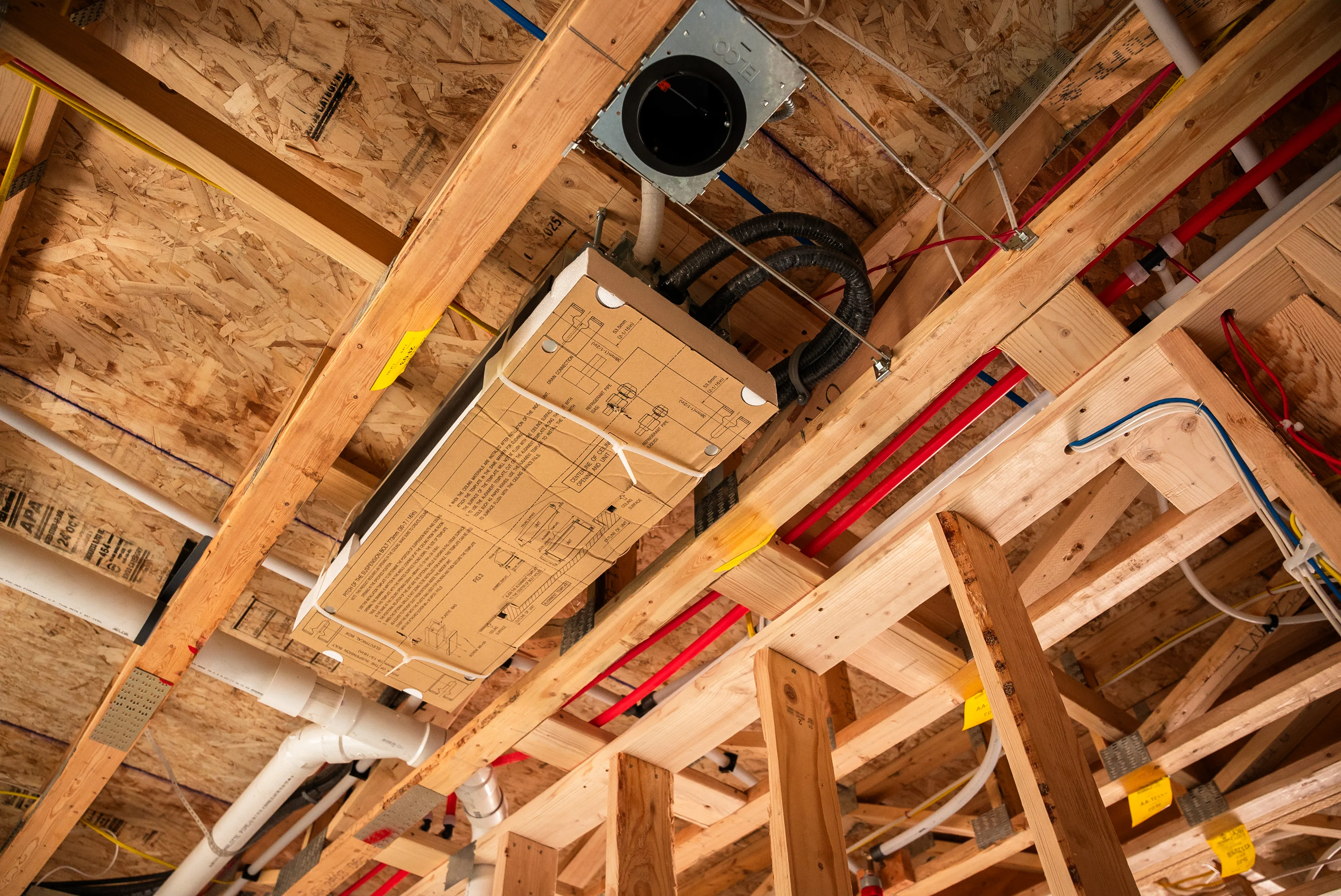 Snipps Heating & Air Conditioning technician servicing HVAC equipment