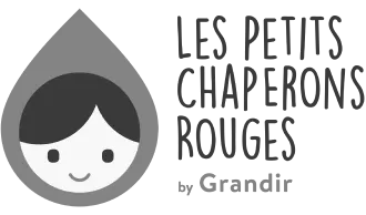 Logo Les Petits Chaperons Rouges by Grandir