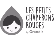 Logo Les Petits Chaperons Rouges by Grandir