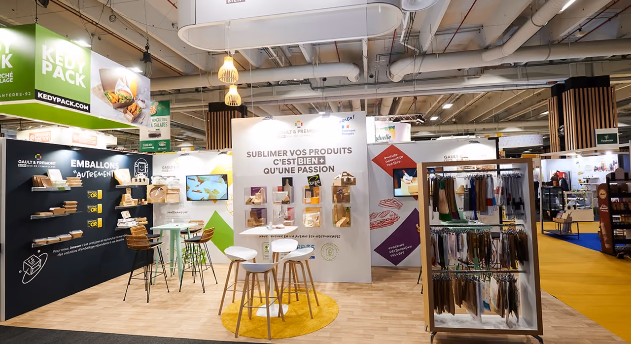 Stand Gault & Frémont sur un salon professionnel
