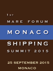 1st Mare Forum Monaco Shipping 2015