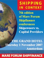 7th Mare Forum Ship Finance 2007