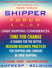 Shipper Forum 2003