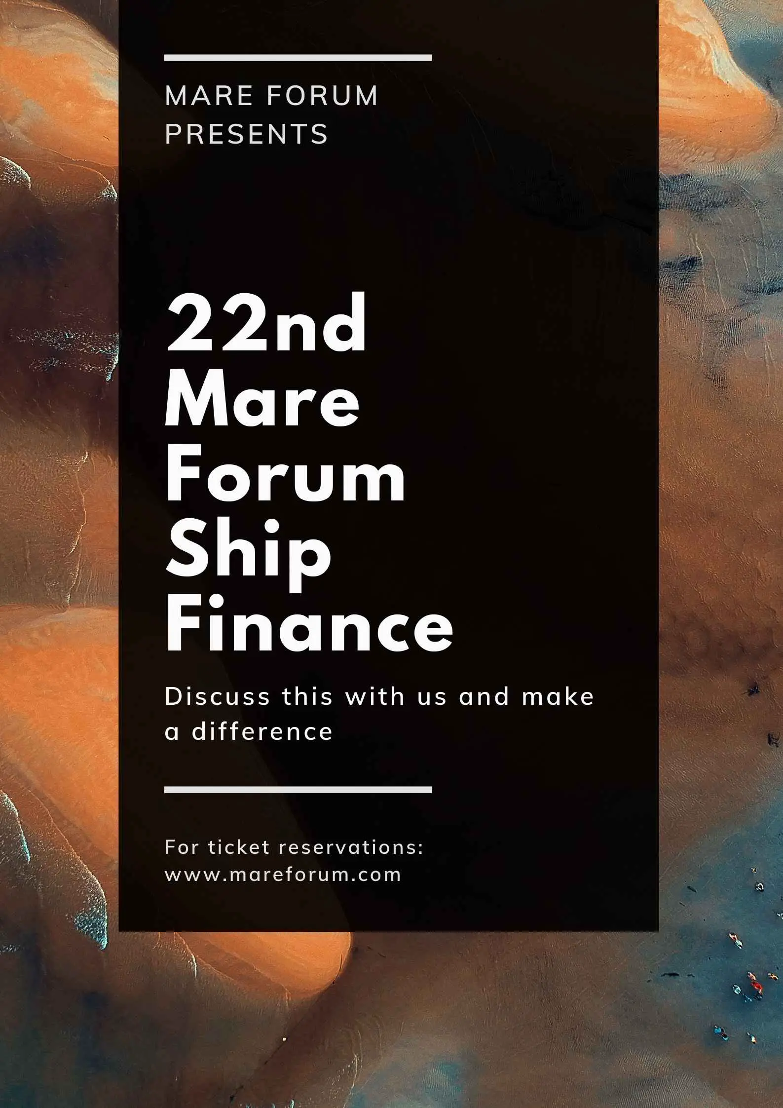 22nd Mare Forum Ship Finance
