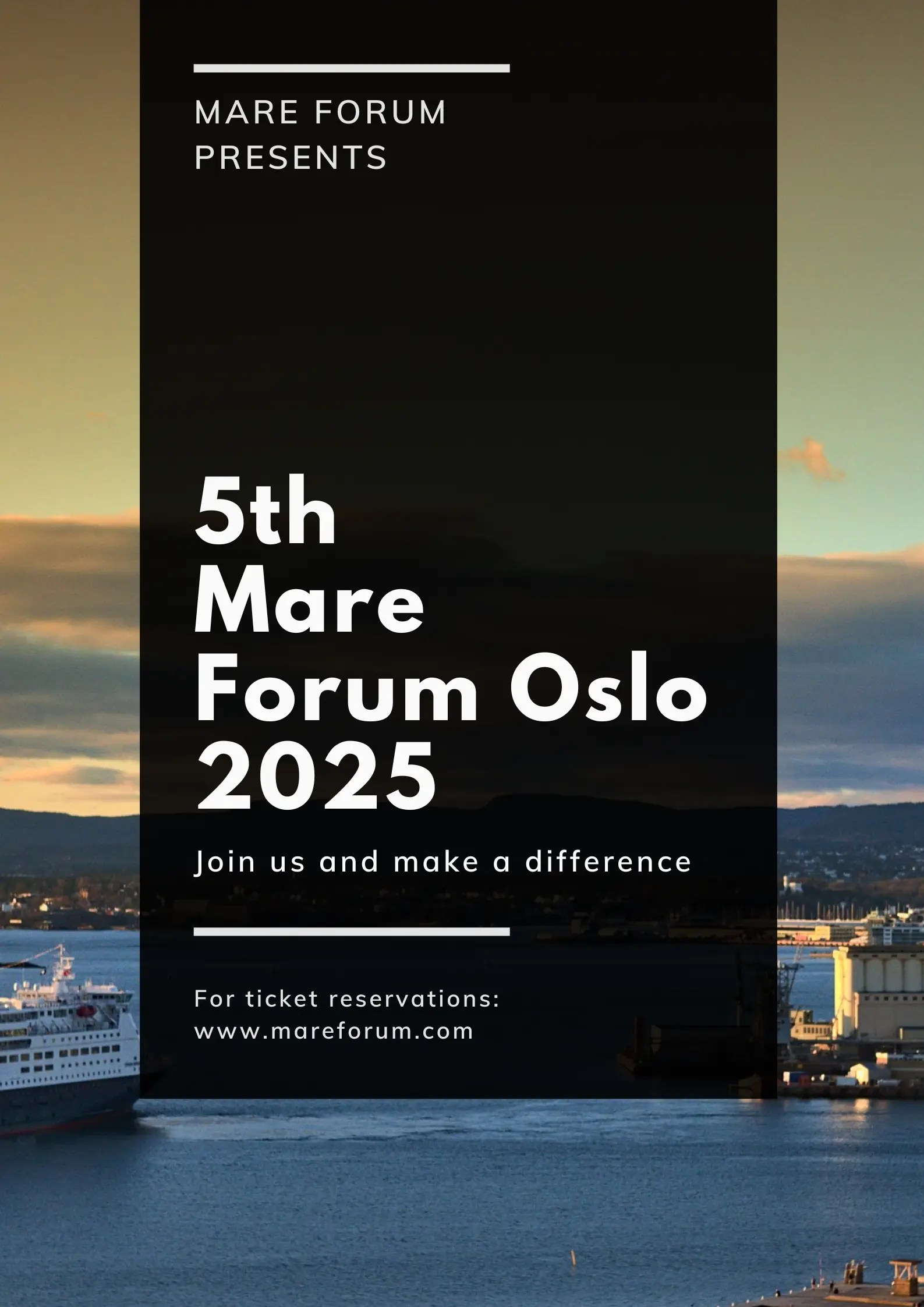 5th Mare Forum Oslo 2025