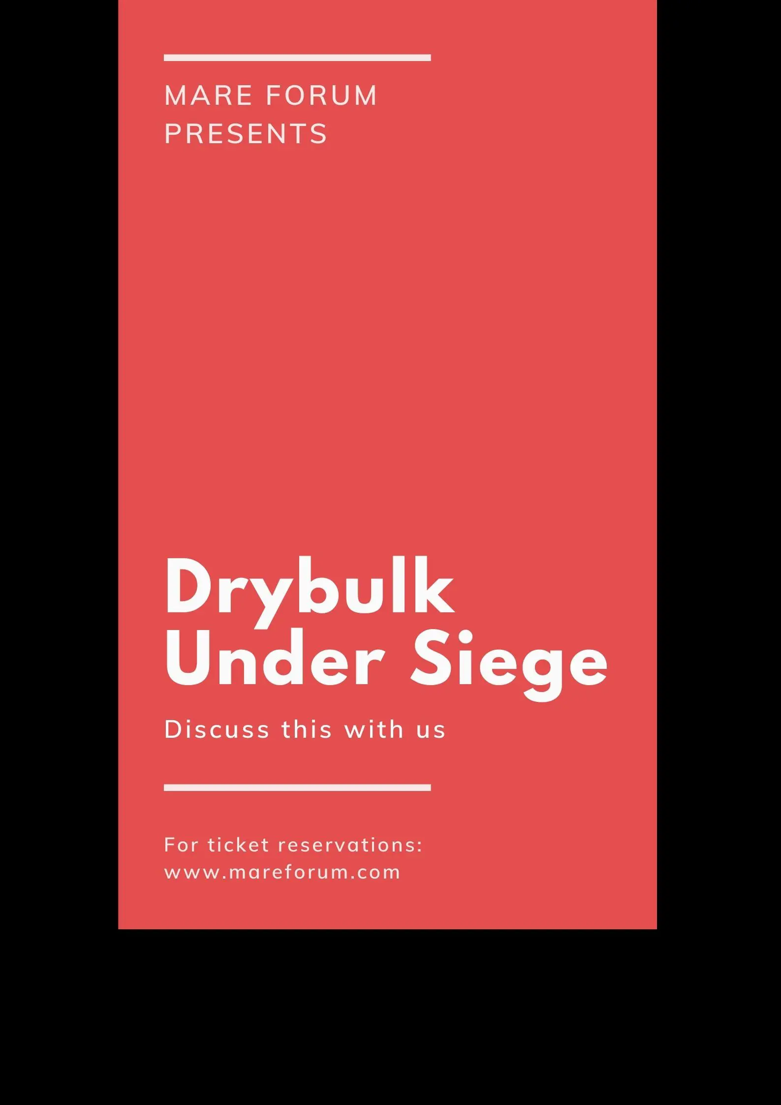 Drybulk Under Siege