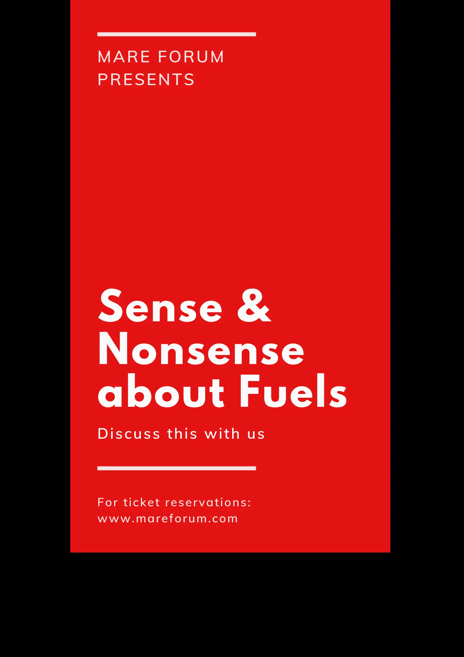 Sense & Nonsense about Fuels