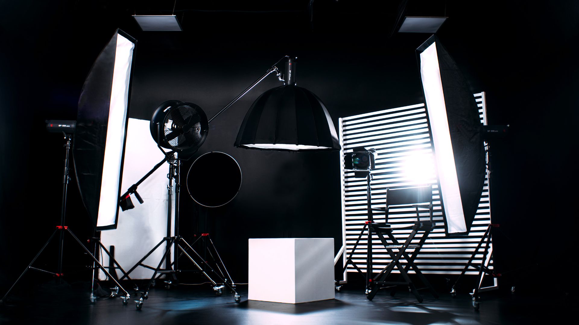 Guest recorded in a controlled, lit studio setup