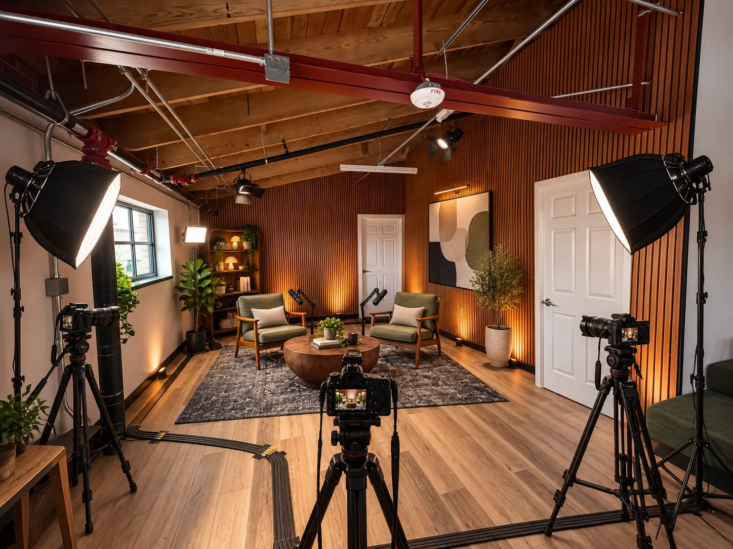 The VID Studio loft space at GATHER in Brighton, Colorado