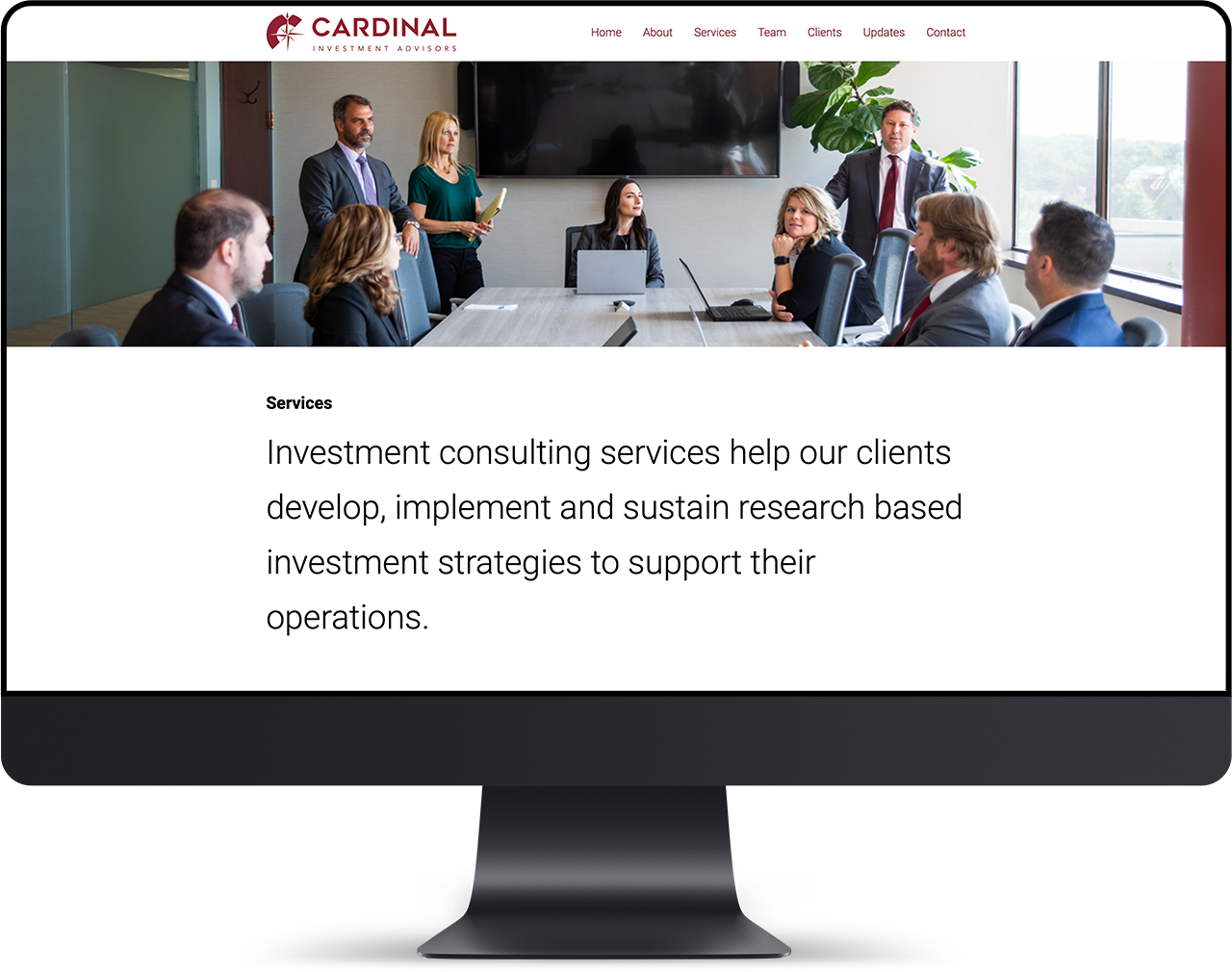 Cardinal Website - About Page