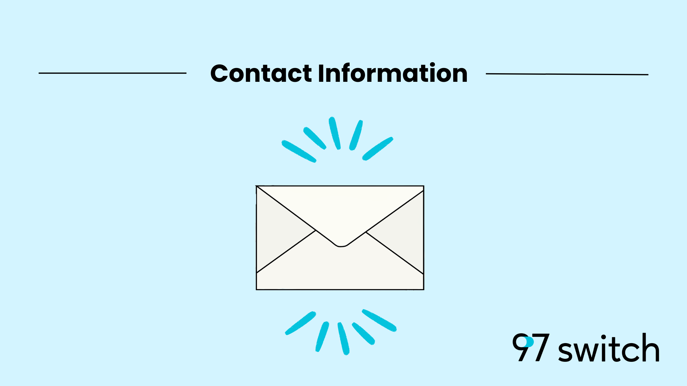 Contact Information | 97 Switch