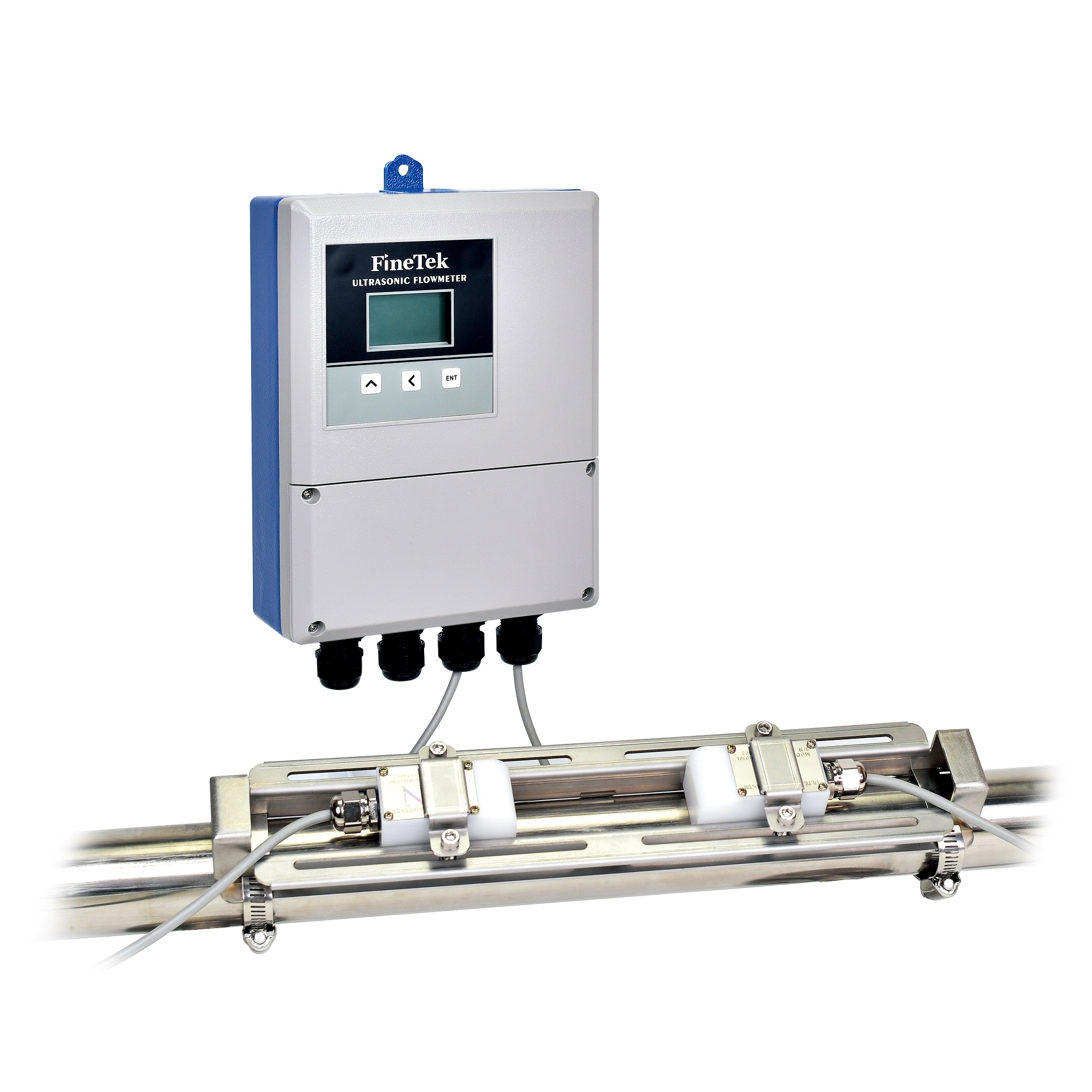 Clamp-On ultrasonic flowmeter