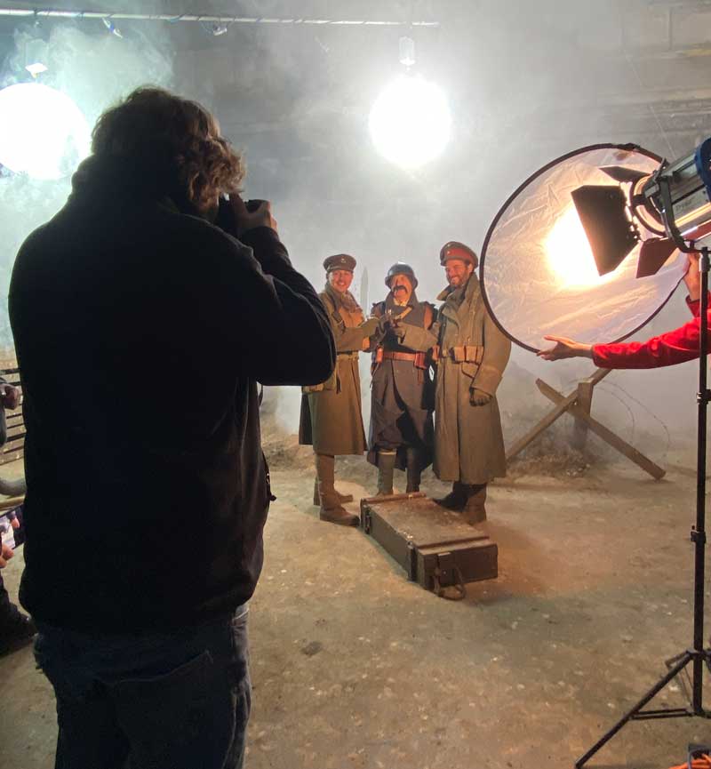 Lights, camera, action Pendragon Where Poppies Grow