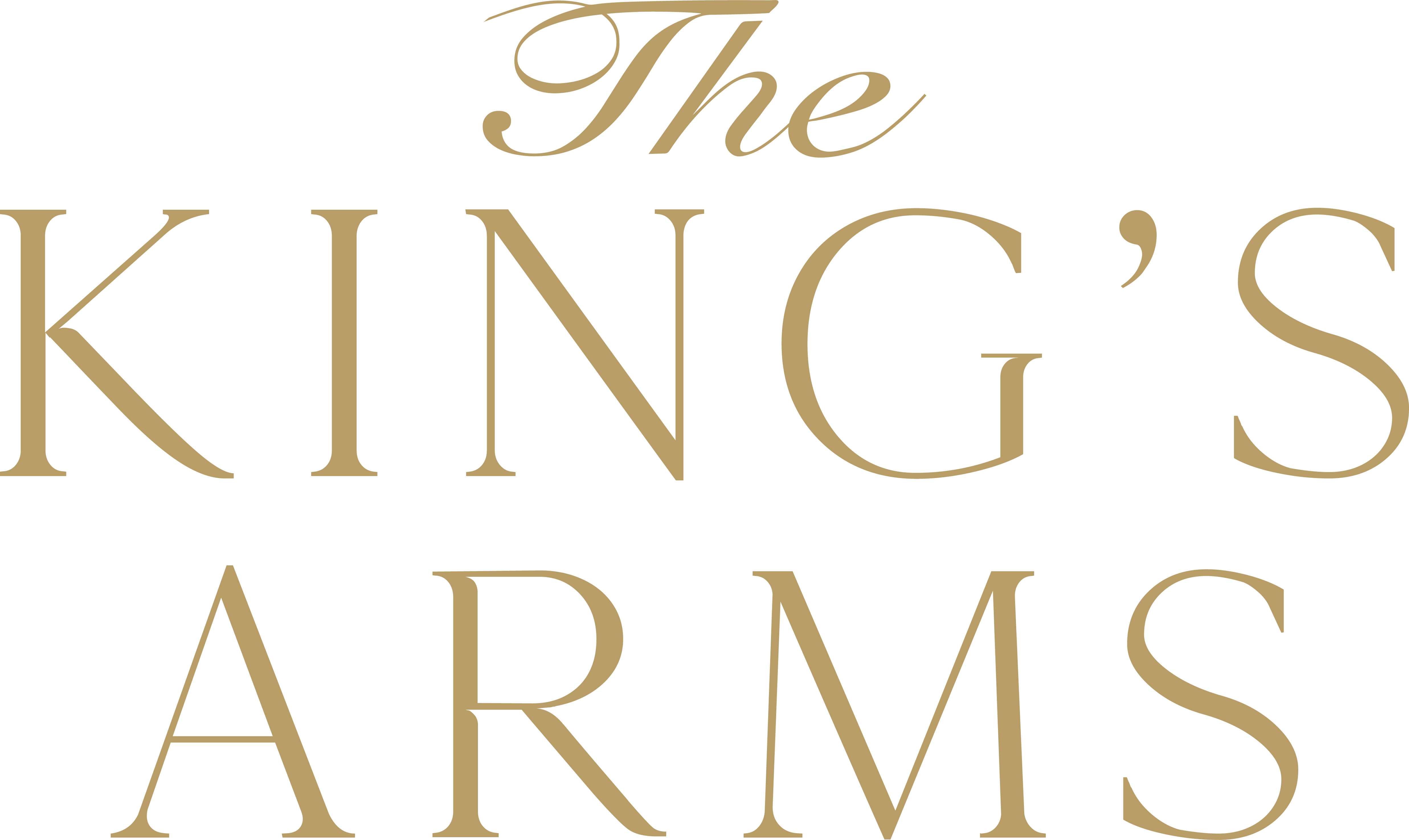 Live music organised by The King's Arms