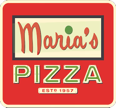 Maria's Pizza Logo