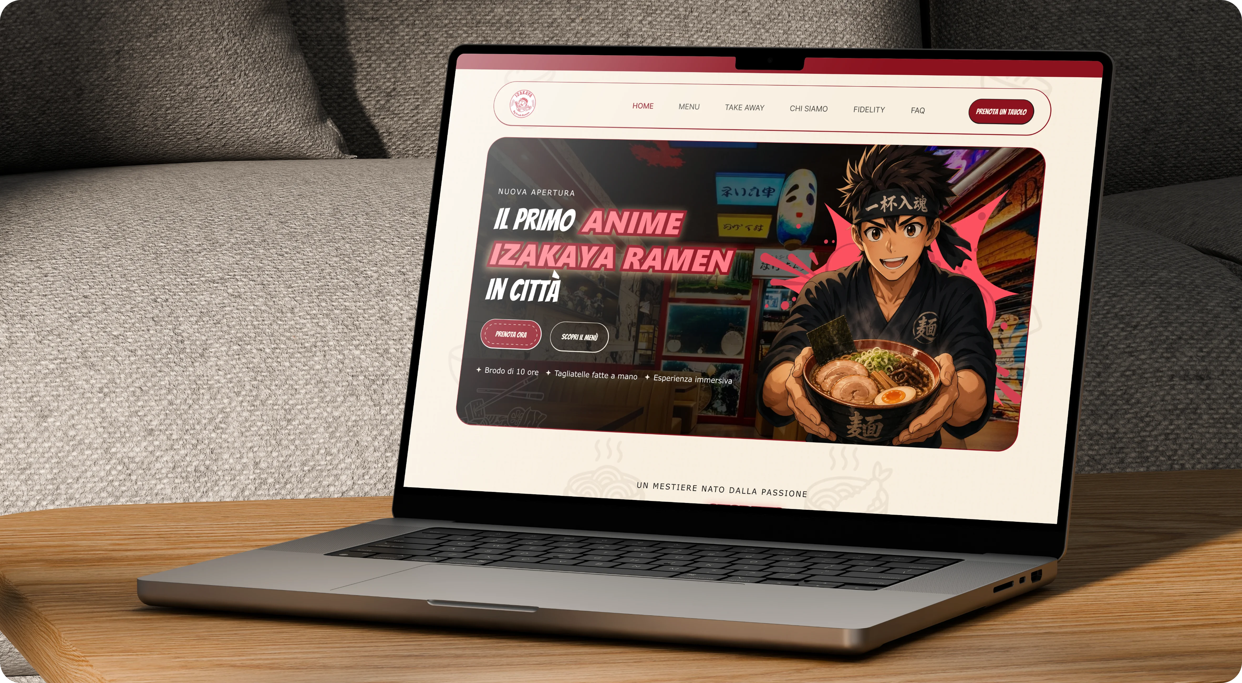 Laptop screen showing SpecBooks homepage with kitchen fixtures and featured product categories.
