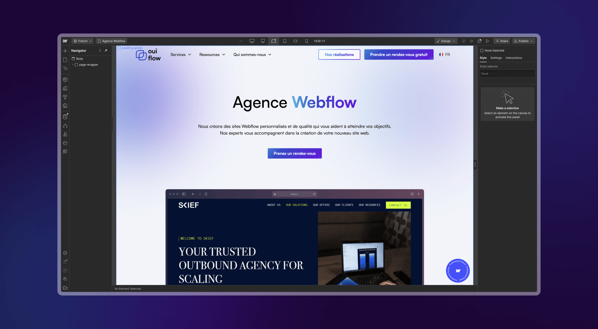 Steps to export Webflow code, How to export your Webflow site to HTML/CSS